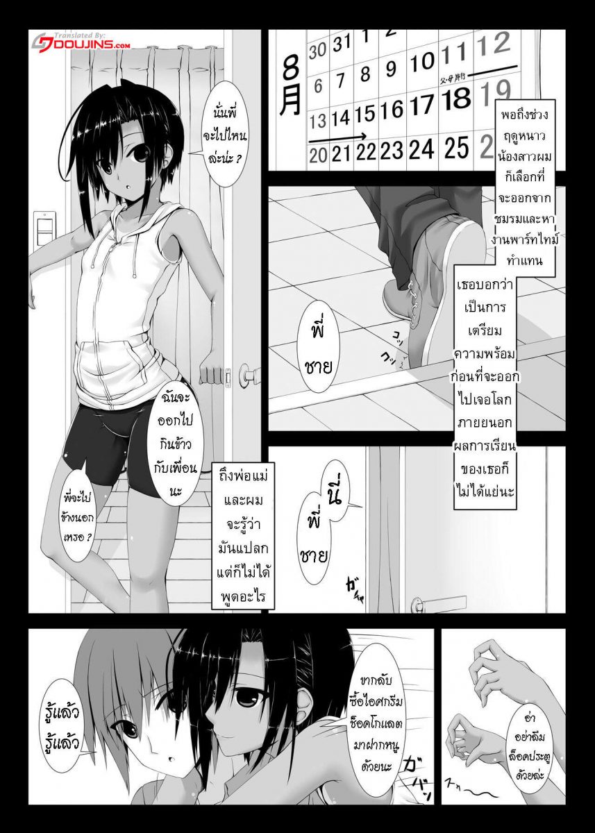 โดจิน เธอชอบชุดรัดรูป Ch.1 - 02