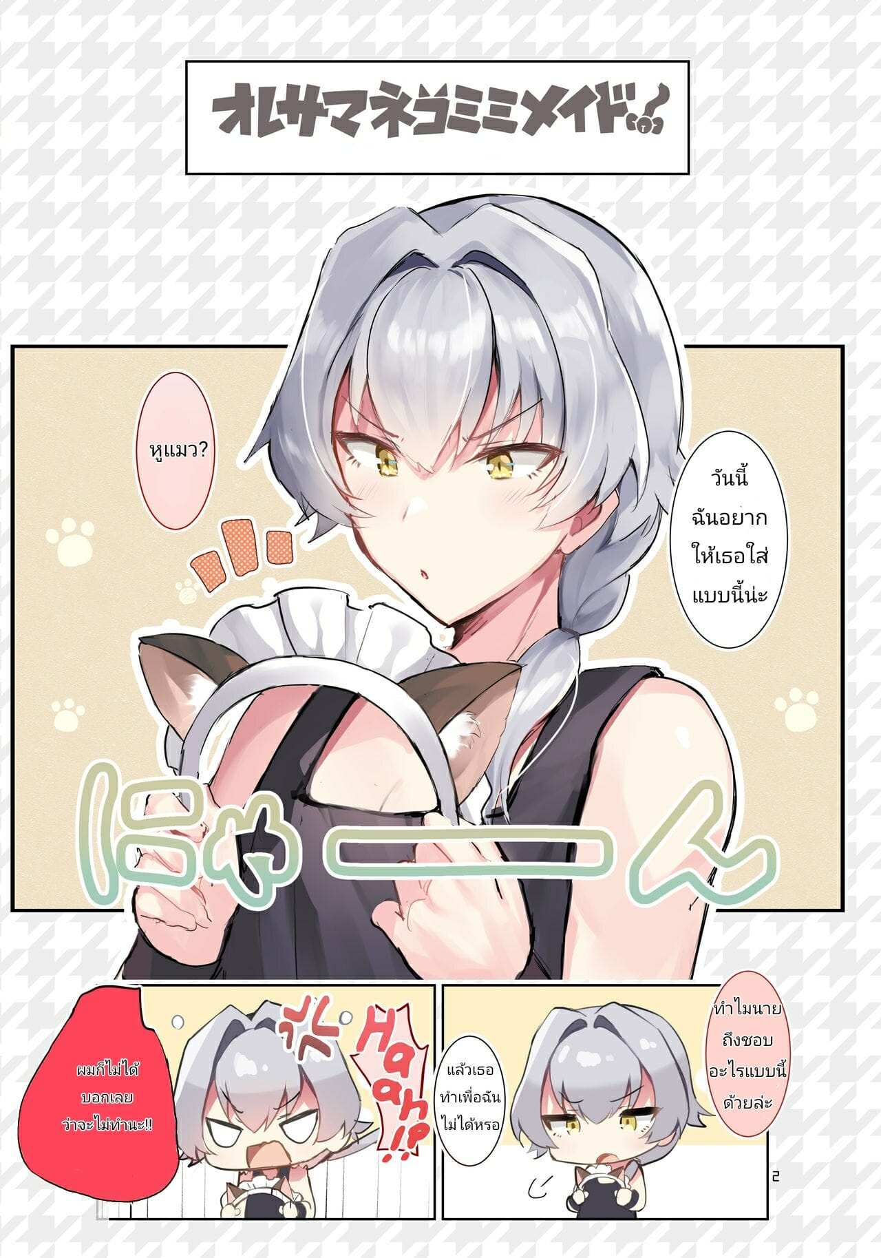 โดจิน เมดหูแมวสุดน่ารัก