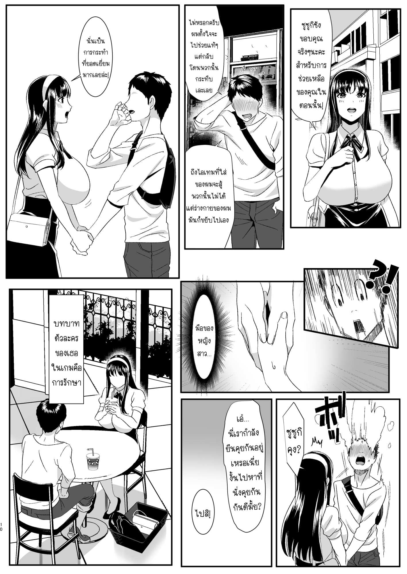 โดจิน ความรักของเราเริ่มต้นในเกมออนไลน์ รูป 10