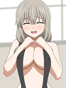 ถ่ายแบบครั้งแรก 素人美人妻月の初撮りドキュメント Shirōto bijin tsuma tsuki no hattori dokyumento [Tsuki Uzaki (Uzaki-Chan Wa Asobitai)]