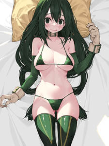 อาซุยจัง Kaeru 吹梅 Ame aogaeru no hatsujō-ki [Tsuyu Asui (My Hero Academia)]