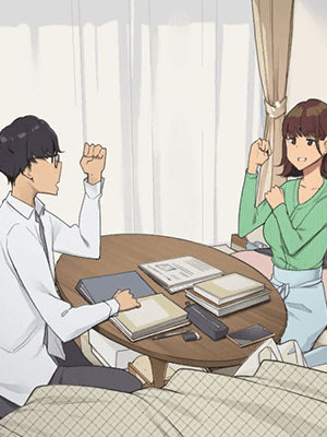 ติวก่อนสอบ [Wakamatsu] Preparing for exam with my friend