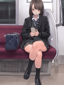สาว JK โชว์บนรถไฟ [Minagi KOH] Chouhatsu JK [Thai]