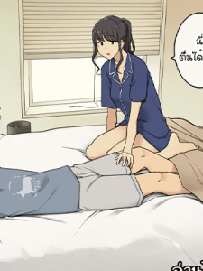 ไม่ตื่นตอนนี้เดี๋ยวจะโดนนะ [Wakamatsu] My Usually Calm and Gentle Girlfriend Spends a Whole Day on the Attack