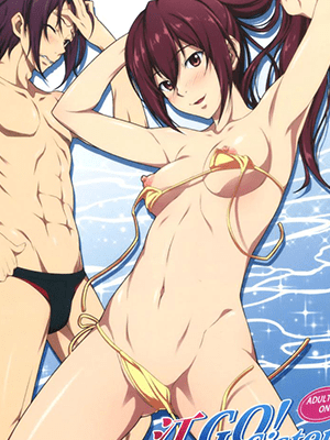 กล้าท้าก็กล้าให้ (C86) [Blue Topaz (Kuraki Hiro)] Gou GO! My Sister (Free!)