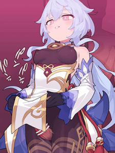 เสียวใส่ขา [Robo Mikan] Ganyu-chan to Zangyou 2 (Sumata) (Genshin Impact)