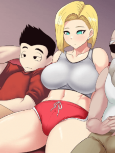 ขอจับหน่อยนะ [Donaora889] Android 18 x Roshi NTR (Dragon Ball Super)