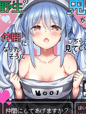 กระต่ายป่าปรากฎตัว [Hachinoko P (hatigo)] Yasei no Usagi ga Nakama ni Naritasou ni Kochira o Miteiru Wild Rabbit Is Looking At You As If It Wants To Be Friends (Usada Pekora)