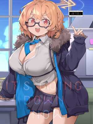 โดจิน รู้สึกเป็นยังไงบ้างล่ะคะเซนเซย์ [LV426 (Mecha Sharekoube)] It's Going Down Now (Blue Archive)