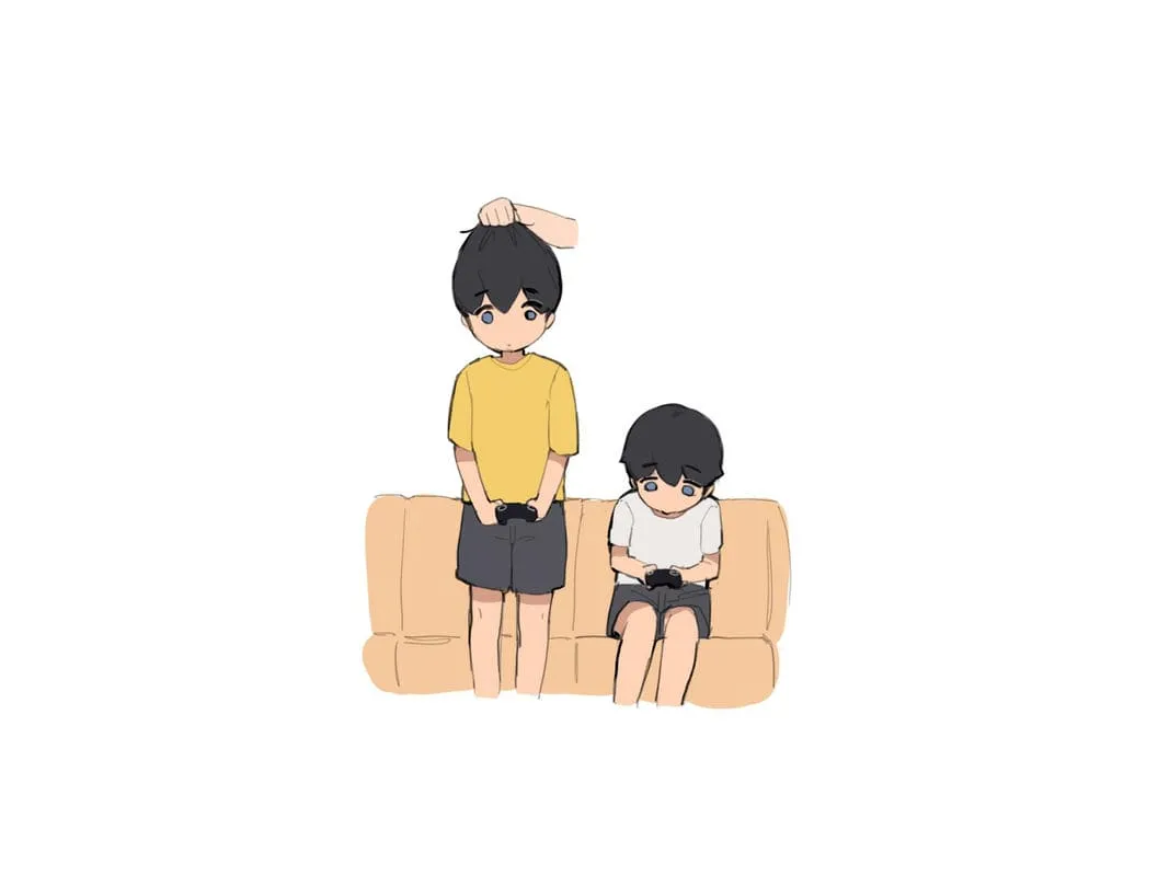 โดจิน แอบแกล้งพี่ตอนแม่ไม่อยู่ หน้า 12